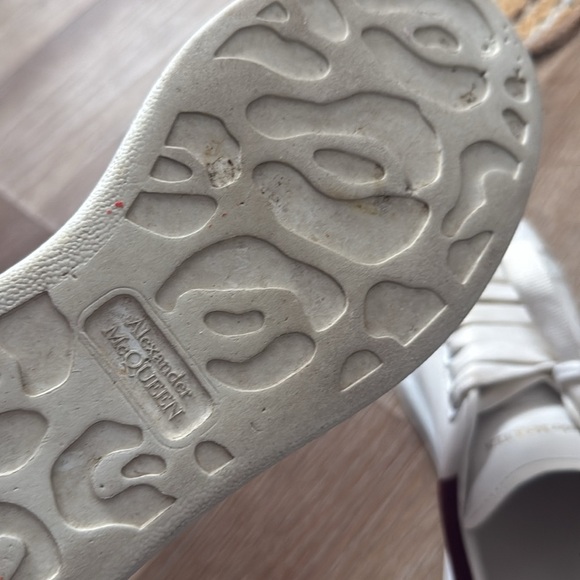 Alexander McQueen Sneakers white/cranberry - Picture 9 of 9